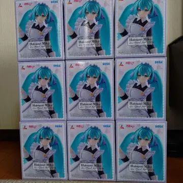 하츠네 미쿠 Luminasta 클래시컬 메이드 피규어 9체 세트
