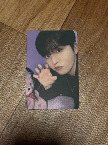 ATEEZ 젤 네일 스티커 포토카드 종호