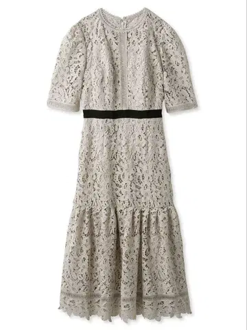 미사용 CELFORD 플라워 레이스 원피스 2024 가코님 결혼식