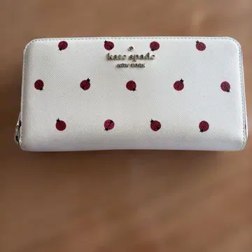 케이트 스페이드 무당벌레 프린트 장지갑