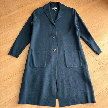 세시오세라 블루 롱 가디건 울 혼방 M