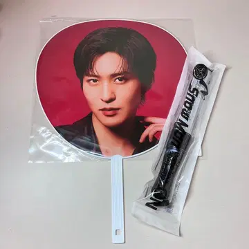 SnowMan 응원봉 메구로 렌 부채 세트