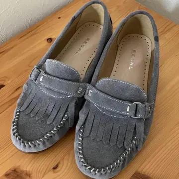 REGAL 그레이 모카신 로퍼