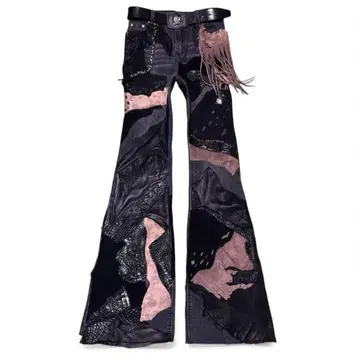 hyde 착용 계열 Silfleds 가죽 팬츠 if 라르크