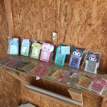 산리오 폴라로이드용 홀더 보아 원단 트레이딩 카드용 홀더 등