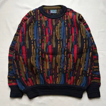 [ 90s ] LIMNOS 호주산 울 3D 니트 스웨터