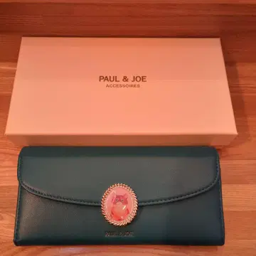 PAUL & JOE 그린 장지갑