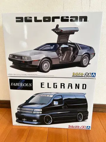 아오시마 프라모델 데로리안 패뷸러스 엘그랜드 FABULOUS