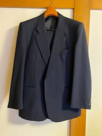 네이비 정장 세트 자켓과 팬츠