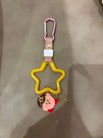 커비 x 한큐 기차 손잡이 키링