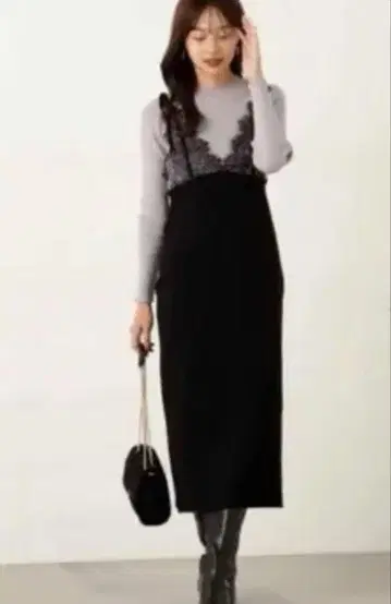 프로포션 바디 드레싱 니트 원피스