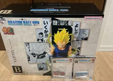 드래곤볼 40th 그 두 번째 B상 베지터 로고 블록 40주년