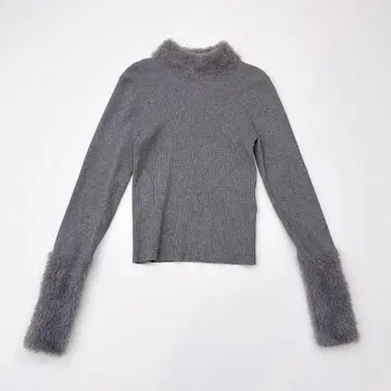 룰루 윌비 퍼 니트 2 그레이