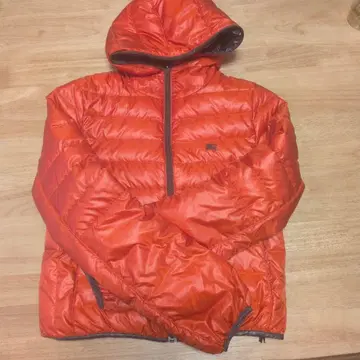 바바리 다운 자켓 후드 부착