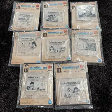 제일복권 드래곤볼 40주년 그 2 H상 MOKUJI 스탠드&로고 블록