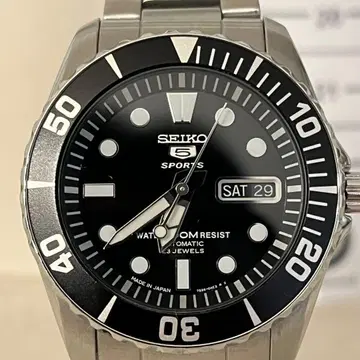 [컨디션 최상] SEIKO5 손목시계 자동 와인딩 SNZF17J1