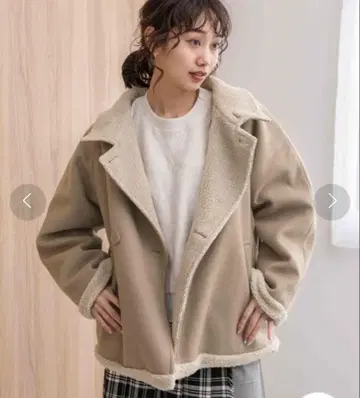 울리 테크 보아 리버서블 자켓 모카 L 사이즈