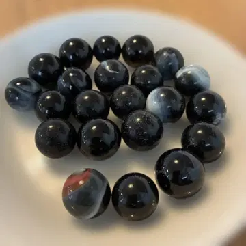 구슬 블랙 20개