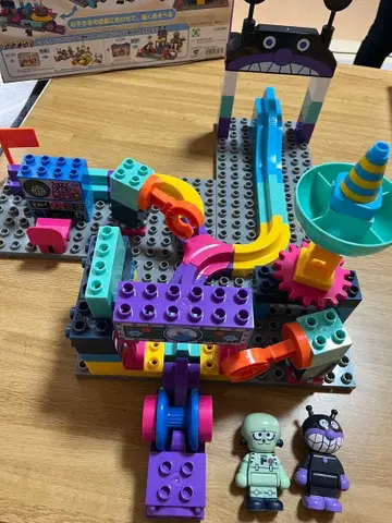 호빵맨 블록 세트 캐릭터 인형 포함