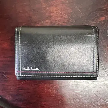 Paul Smith 블랙 가죽 명함지갑