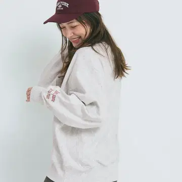 coca 헤비웨이트 쭈리 로고 맨투맨 L 사이즈 택 포함 미사용 새상품