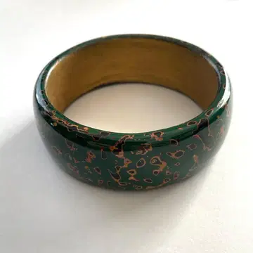 TSUGARU LACQUER 빈티지 팔찌 그린