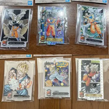 제일복권 드래곤볼 40th ~그 두 번째~ F상 ACLLECT 6종 세트