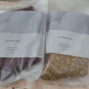 오르비스 실크룸삭스 쇼콜라베리 핫진저 M~L