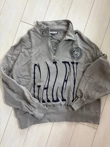 GALFY 크런치 브랜드 맨투맨