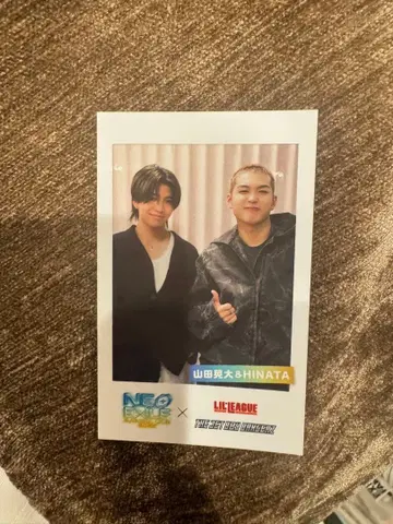 NEO EXILE B상 폴라로이드풍 포토 카드 야마다 코다이 사토 요