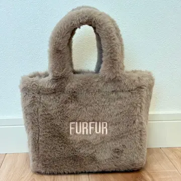 FURFUR 에코 퍼 토트백 모카