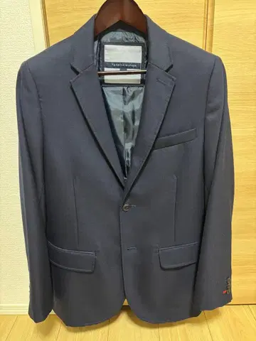 TOMMY HILFIGER 네이비 테일러드 자켓