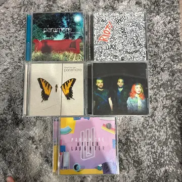 Paramore CD 세트 5장