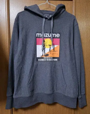 mazume 풀오버 프린트 스컬 후드티 M 사이즈