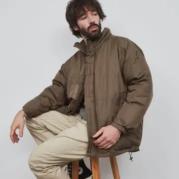 [YARD PLUS] 파이버 다운 오버 다운 자켓