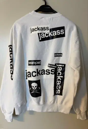 MTV jackass 로고 프린트 트레이닝복 (속기모)