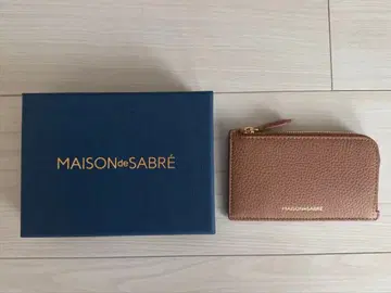 메종 드 사브레 지퍼 달린 카드 케이스