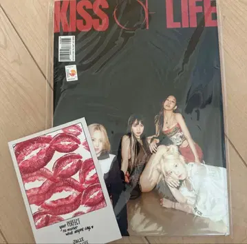 kiss of life 앨범 줄리 엽서 포함