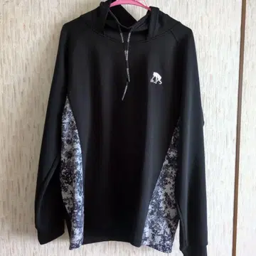 EGOZARU 카모플라쥬 후드티 블랙