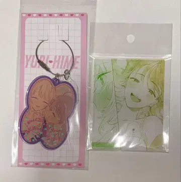 네가 죽을 때까지 사랑하고 싶어 키링 백합공주 클리어 카드 세트 2점