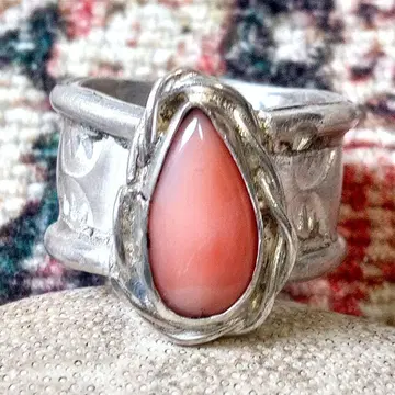 코랄 실버 925 반지