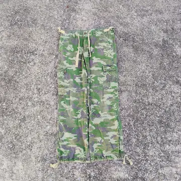 [00's] 플로럴 카무플라주 카고 팬츠