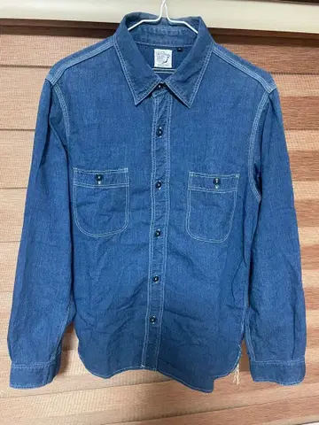 orSlow 오어슬로우 샴브레이 데님 셔츠 새상품급