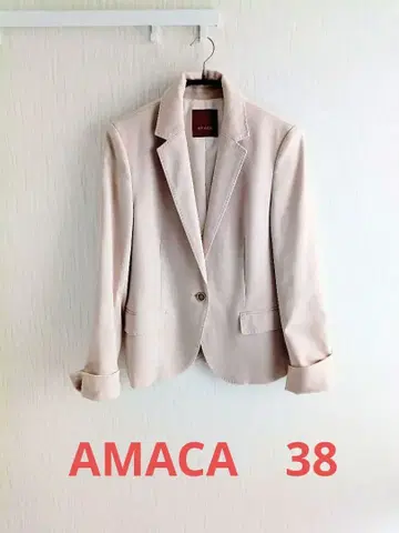AMACA 베이지 테일러드 자켓 졸업 입학식