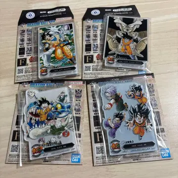 제일복권 드래곤볼 40th ~그 두 번째~ F상 ACLLECT 4종류