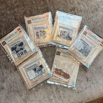 제일복권 드래곤볼 40th ~그 두 번째~ E H상 스탠드&로고북 6개