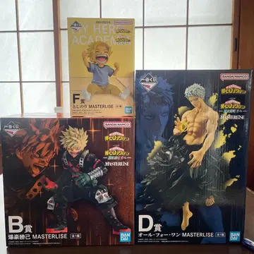 히로아카 제일복권 B, D, F상 피규어