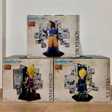 드래곤볼 제일복권 40th 그 두 번째 피규어 3체 세트