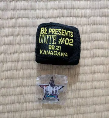 B'z UNITE#02 한정판 리스트 밴드 & 한정판 아크릴 스탠드