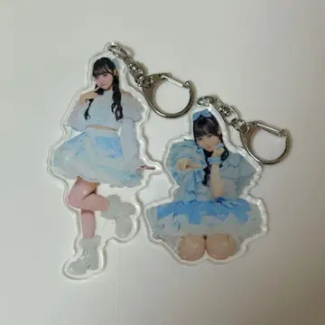 pixelribbon 피쿠리보 하야마 시즈쿠 아크릴 키링 2종류